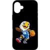Bahaa's Tee Custodia per iPhone 16 Plus Eagle Basketball Mascot Jersey 26 Sports Graphic Art