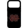 US States United States USA Country Amer Custodia per iPhone 17 Pro Max Lettera SD Dakota del Sud USA America