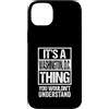 Funny Washington, D.C. Gift Ideas Custodia per iPhone 14 Plus It's A Washington, D.C. Thing You Wouldn't Understand