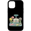 Jimbeels Custodia per iPhone 12/12 Pro PETAL PRESS READY Scena di Modellatura dei Petali in Argilla