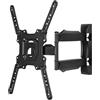 AIOUHMYM Supporto TV Parete, Staffa TV 32 Pollici - 60 Pollici, Porta Televisore a Muro Estensibile e Inclinabile per Monitor Piatti e Curvi, VESA max. 400x400 mm, con Viti