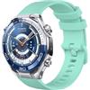 GIOPUEY Cinturini Compatibile con Huawei Watch Ultimate 2 2025, Morbido Silicone Cinturino [Resistente all'Usura] [Traspirante] - Green