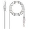 Nano Cable NANOCABLE 10.20.0401-L150 - Cavo di rete Ethernet RJ45 Cat.6 UTP, AWG24, 100% rame, grigio, cavo patch 1,5 m