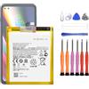 VUXYIT LZ50 - Batteria di ricambio compatibile con Moto-rola Moto G 5G Plus/Moto One 5G/Moto G100 XT2125, XT2125-4, XT2075, XT2075-2, XT2075-3, con kit di attrezzi di riparazione