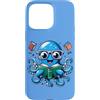 Book Lover Bookworm Reader And Retro Vin Custodia per iPhone 15 Pro Max Bibliotecario Libro Mare Oceano Calamaro Gigante Lettura Divertente Polpo
