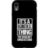 Funny Washington, D.C. Gift Ideas Custodia per iPhone XR It's A Washington, D.C. Thing You Wouldn't Understand
