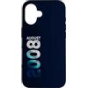 Birth Since August 2008 Retro Vintage Ye Custodia per iPhone 16 Agosto 2008 Edizione Limitata 2008 Retro 2008 Vintage 2008