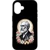 Catholiccore Catholic Core Aesthetic Ath Custodia per iPhone 16 Darwin Evoluzione Teoria Coquette Cattolico Sacro Vintage