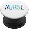 Progressive Care Nurse Appreciation Day Vintage Progressive Care Infermiera Progressive Care Unit Nursing PopSockets PopGrip Adesivo