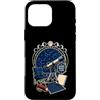 Jimbeels Custodia per iPhone 16 Pro Max SCOPE NIGHT CLUB Astronomia Telescopio Festa delle Stelle