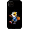 Bahaa's Tee Custodia per iPhone 11 Eagle Basketball Mascot Jersey 26 Sports Graphic Art