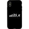 Tai Chi Balance Co Custodia per iPhone X/XS Tai Chi arti marziali meditazione divertente evoluzione design