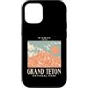 Grand Teton Wyoming Adventure Custodia per iPhone 12/12 Pro Parco nazionale del Grand Teton Wyoming Avventura