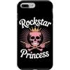 Rock and Roll Gifts for Women Custodia per iPhone 7 Plus/8 Plus Rockstar Princess Rock Princess Rockstar Princess