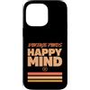 Retro Treasure Collective Custodia per iPhone 14 Pro Max Vintage trova mente felice retrò amante della parsimonia stile vintage