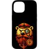 Mehr Meer Sprüche und Designs Custodia per iPhone 15 Ancora nautica retrò - Orso polare a vela