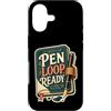 Jimbeels Custodia per iPhone 17 PEN LOOP READY Diario Penna Scrittura
