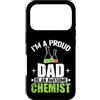 Chemist Dad Lab Scientist Proud Father C Custodia per iPhone 17 Pro Orgoglioso papà di un fantastico scienziato di laboratorio chimico