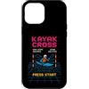 kayak cross arcade press start pixel kay Custodia per iPhone 12 Pro Max Kayak Cross Press Start Arcade