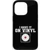Vinyl record sound carrier music audio R Custodia per iPhone 13 Pro Ce l'ho su Vinyl