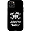 Fun Hip Replacement Surgery & Hip Surger Custodia per iPhone 11 Pro Contiene parti aftermarket -Bionic Hip Funny Hip Sostituzione