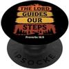 Bible Scripture Proverbs 19 9 Tees & App Il Signore guida i nostri passi Proverbi 16:9 Versetto della Bibbia PopSockets PopGrip Adesivo