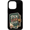 Jimbeels Custodia per iPhone 13 Pro PEN LOOP READY Diario Penna Scrittura