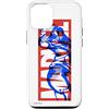 Marvel Custodia per iPhone 15 Logo Marvel Iron Man a fumetti Avengers