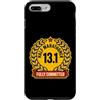 Half Marathon Humor Distance Running Ath Custodia per iPhone 7 Plus/8 Plus Half Marathoner Fully Committed 13.1 - Medaglia divertente per corridore