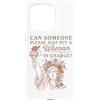 Maglietta Con Bandiera Americana Donna D Custodia per iPhone 15 Pro Femminismo T Shirt Donna American USA Ragazze Bandiera