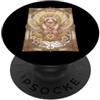 Catholiccore Catholic Core Aesthetic Got Consapevolezza del cancro al seno Coquette Cattolico Angelo Ala Vintage PopSockets PopGrip Adesivo