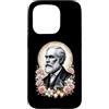 Catholiccore Catholic Core Aesthetic Ath Custodia per iPhone 15 Pro Darwin Evoluzione Teoria Coquette Cattolico Sacro Vintage
