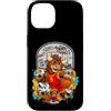 Bahaa's Tee Custodia per iPhone 14 Streetball Graffiti Basketball Mascot Illustration Graphic