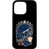 Jimbeels Custodia per iPhone 15 Pro Max SCOPE NIGHT CLUB Astronomia Telescopio Festa delle Stelle