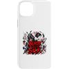 Samurai Geisha Warrior Japan Blood Red Custodia per iPhone 14 Plus Lama incontra la leggenda del guerriero della geisha samurai di seta