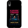 kayak cross arcade press start pixel kay Custodia per iPhone XR Kayak Cross Press Start Arcade