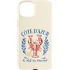 Mediterranean Lifestyle Designs For Wome Custodia per iPhone 15 Plus Costa Azzurra Francia Aragosta Limone Vacanza di viaggio