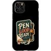 Jimbeels Custodia per iPhone 11 Pro PEN LOOP READY Diario Penna Scrittura