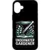 Aquascaping Acquario Piante Acquariofilo Custodia per iPhone 16 Plus Underwater Gardener Aquascaping Acquario Piante Acquatiche