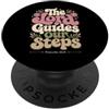 Bible Scripture Proverbs 19 9 Apparel Te Il Signore guida i nostri passi Proverbi 16:9 Versetto della Bibbia PopSockets PopGrip Adesivo