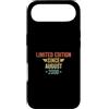 Legend Since Birthday Custodia per iPhone Air Limited Edition Since August 2008