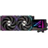 EINAREX DISSIPATORE LIQUIDO EIN VERTEX 240 SKT LGA 1700/1851/AM5/AM4 BLACK - EXWC-VX-1240R-B