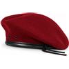 WARAGOD Stolthet berretto in lana, rosso,