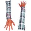 HiyyFloy Finte Mozzate Hallowen Rotte Spaventoso Decorativo Scherzo Puntelli Braccio Finto Mano Horror Parti del Corpo Rotte Decorazioni per Casa Stregata