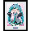 GB Eye, Hatsune Miku Wink Print Frame, Multicolore, 30 x 40 cm
