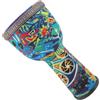 UTHCLO Djembe Africano 8 Pollici, Tamburo a Mano per Performance | Pvc Pattern Dipinto, Dettagli Delicati, per Ragazzo Ragazza e Principianti, per Percussioni Africane e Gioco