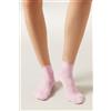 Calzedonia Calzini Corti Senza Elastico In Cotone Rosa
