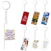 Hauleruee Portachiavi Foto Personalizzati in Massa con Logo/Foto/Testo Personalizzato, Confezione 20-300 Portachiavi in Acrilico fai da te per Regalo, Accessorio Unico per Chiavi, Doppio Lato