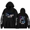 Silver Basic S0l0-Leve1ing Felpa con Cappuccio a Maniche Lunghe Cosplay Pullover per Uomo Donna Unisex Sung Jin-Woo E Igris Sweatshirt