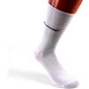 Citycalze 6 PAIA Calze uomo riposanti a compressione graduata RelaxMed in cotone filo scozia (Taglia unica 39/46, Bianco)